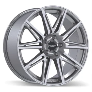 Fast Wheels – Switch – Grey – 20″x9″ 50mm – All weather Wheels – F212Y-2090-12TN+50R641